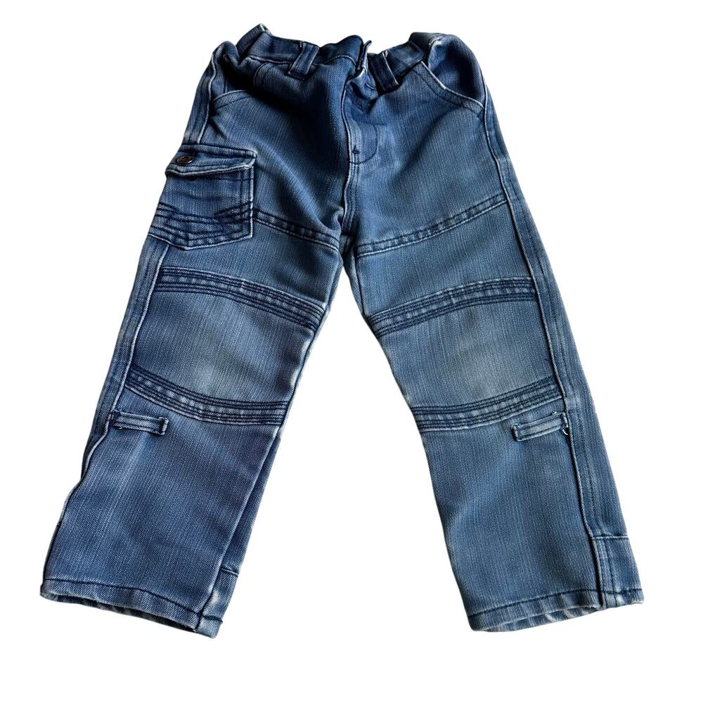 Vertbaudet Size 3/94 Jeans with Cargo Pockets